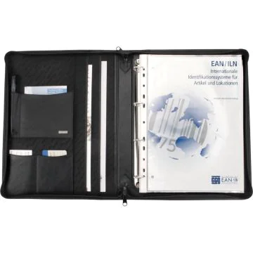 ALASSIO : Serviette-classeur A4 en cuir - MONZA 30010