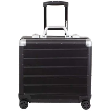 JSA : Valise avec  trolley en polycarbonate  45513 - OVERNIGHT Noir