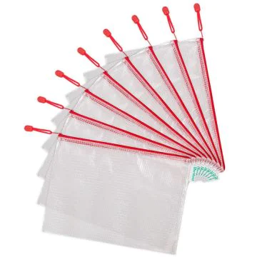 Photo Sac à fermeture éclair A4 - 330 x 240 mm - Rouge TARIFOLD