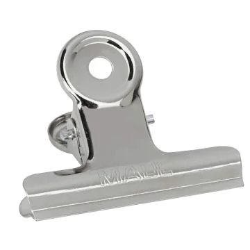 Photo Pince pour feuilles en métal - Largeur 50 mm MAUL Lot de 10