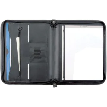 Photo ALASSIO : Serviette-écritoire A4 en cuir - MILANO 30013