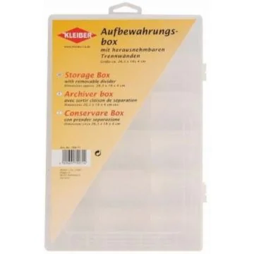 Photo Boîte à compartiments - Transparent - 15 casiers KLEIBER