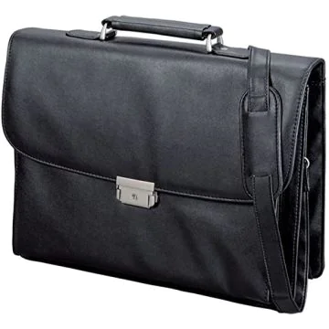 ALASSIO : Porte-documents en simili-cuir - Noir CANTANA 92434