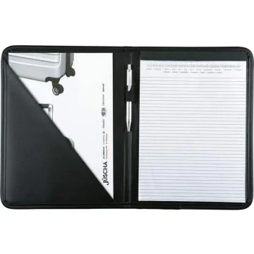 Photo ALASSIO : Conférencier A4 en simili-cuir - SAVONA Noir 30099