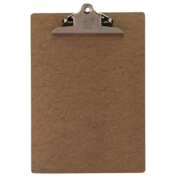 Porte-bloc A4 en bois - 216 x 305 mm  Feuille A4 Saunders