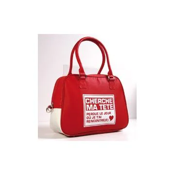 88687C CLAIREFONTAINE : Sac de Bowling - Passionnément - Rouge