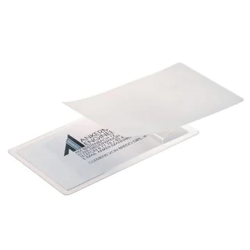 Pochettes à Plastifier à froid - Carte 85 x 55 mm SIGEL Lot de 100 IMAGE
