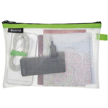 Image Pochette imperméable - Taille M - Transparent / Vert LEITZ WOW Traveller