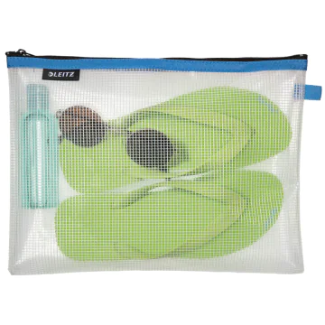 Image Pochette imperméable - Taille L - Transparent / Bleu LEITZ WOW Traveller