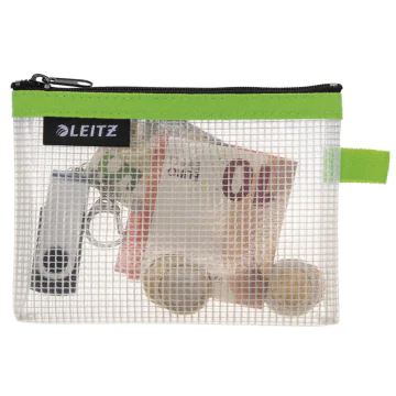Photo Pochette imperméable - Taille S - Transparent / Vert LEITZ WOW Traveller